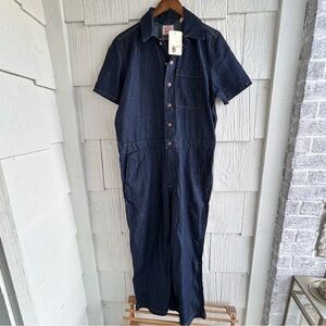 NWT Levi's  Blue Denim Jumpsuit